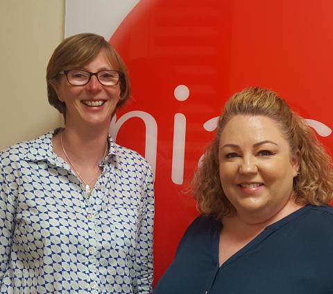 Image of joint griffins fellows Ruth Walker and Geraldine McGuigan